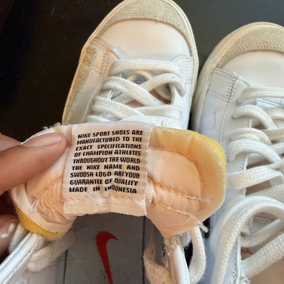 Nike Blazer Mid 77 Vintage White Black W 9 - Picture 5 of 8